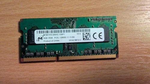 Micron 4gb ram ddr3l - micron,