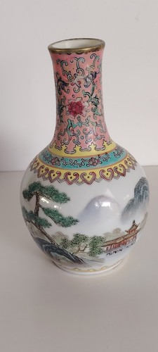 Vase porcelaine chinois - porcelaine, ancien