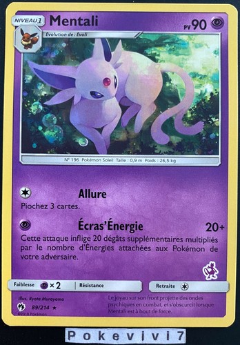Carte pokemon mentali 214 - pokemon, 89/214