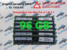 Samsung 96 GB (6x 16 GB) Rdimm