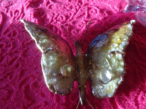 Emaux limoges papillon de - emaux,