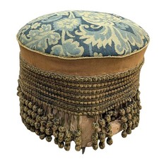 Pouf Napoléon III tapisserie
