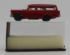 MICRO BREKINA HO 1/87 MERCEDES BENZ 190 c break rouge brun #1850 IN BOX