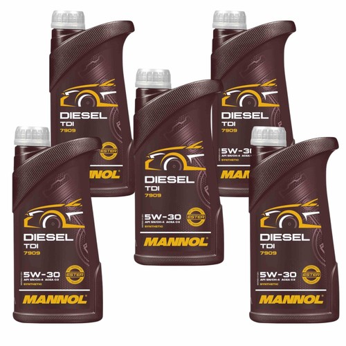 5x1 litres mannol diesel tdi - litres,