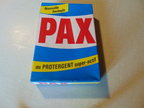 Ancien paquet lessive pax - ancien,