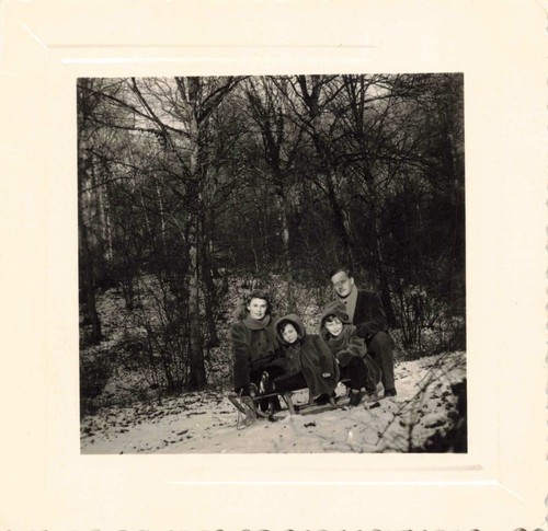 Ancienne photographie famille - ancienne,