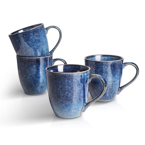 Tasses porcelaine et - 4, en