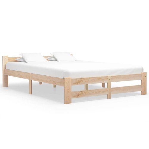 Cadre lit bois pin - lit, de