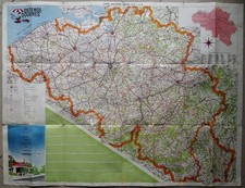 Carte Routière Vintage