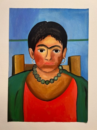 Frida kahlo dessin sur - sur, papier