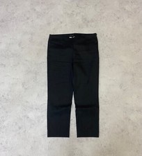 Sarah Pacini Womens Dark Blue Linen Pants Size 3