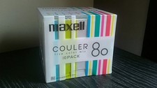 10 Minidisc Maxell Couler Série 2 MD 80 min
