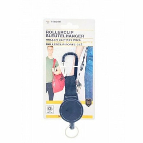 Porte badge enrouleur