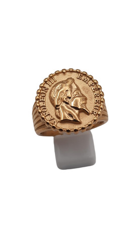 Bague homme acier style - bague, en