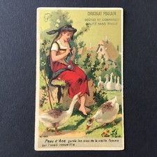 POULAIN - Chromo Ancien Peau