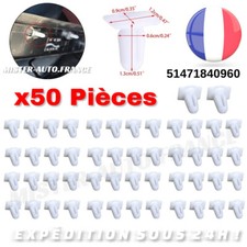 50 Clips Fixation Seuil Porte