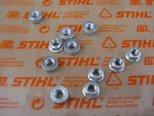 (X10) GENUINE STIHL CHAINSAW CARBURETOR HEX LOCK NUTS - MS200T MS461 MS660 MS261