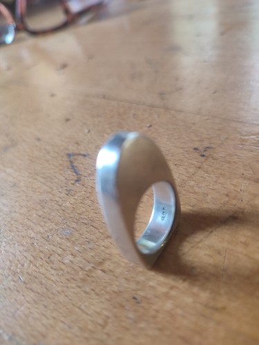 Ancienne bague moderniste - bague, en