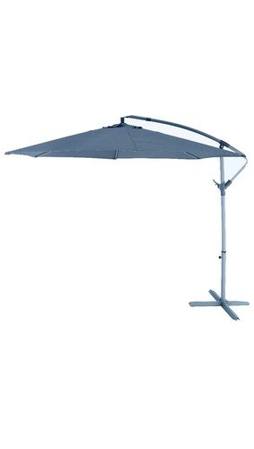 Parasol déporté malta gris - déporté,