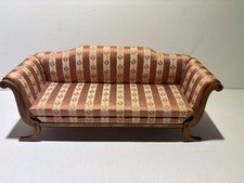 Lynnfield Block House Sonia Messer miniature dollhouse sofa, vintage