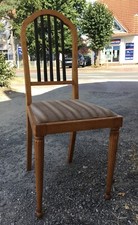 Chaise Jugendstil Cerise Noire