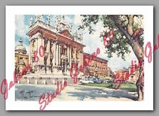 Rome Basilica San Giovanni in Laterano Illustrated Postcard Aldo Raimondi #SA-11
