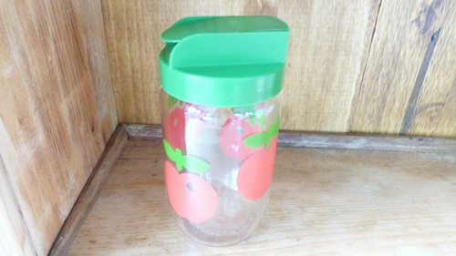 Bocal verre henkel vintage - bocal, en