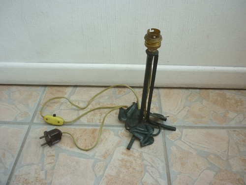 Ancien pied lampe - ancien, art