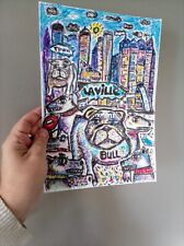 Tableau peinture Chiens chenil