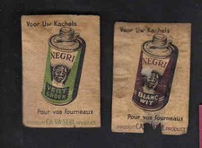 Antique Tags Matches Belgium BN7802 Oven Cleaner  