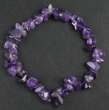 Bracelet de perles Améthyste, en pierre Naturelle, Sur mesure