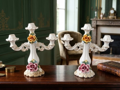Capodimonte paire - , de