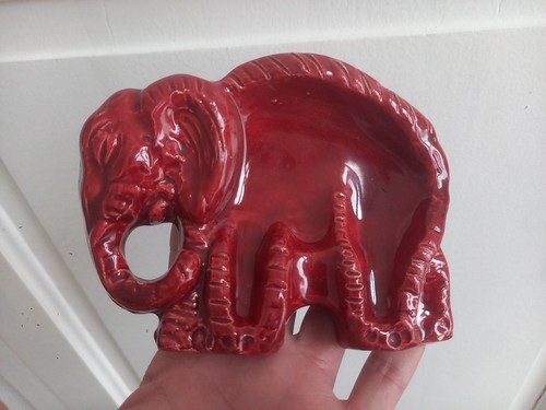 Cendrier éléphant ceramique - cendrier,