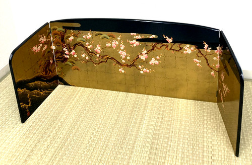 Paravent pliant japonais byobu - paravent,
