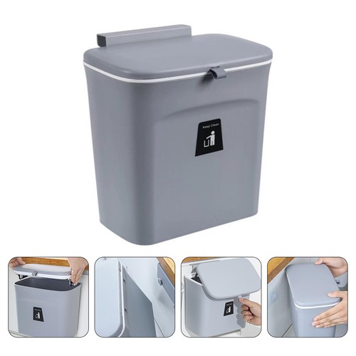 Dark grey hanging - dark, garbage