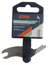 Couteau central pour cisaille-grignoteuse EDMA 103055 pour SUPERCOUP NR3