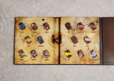 Killer Instinct Pinny Arcade Pin Set Complete Set Of 16 Pins With KI Binder Book