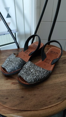 Sandales compensées cuir - sandales,