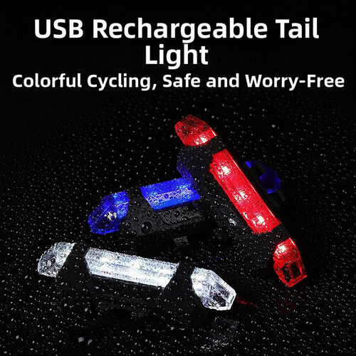 Feu arrière rechargeable - , usb