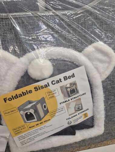 Niche pliable pour chat - , avec