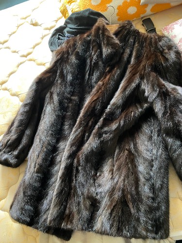 Manteau fourrure vison - manteau,