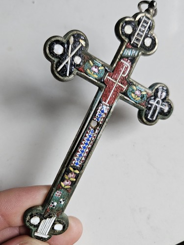 Micro mosaïque croix xix era - micro,