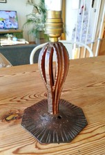 Pied  de lampe en Fer Forgé
