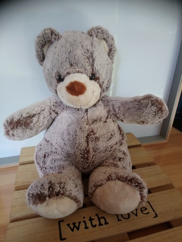 Doudou peluche ours marron