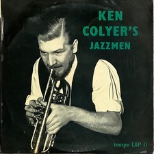 KEN COLYER'S Jazzmen 33 T 25 cm LP Jazz 1956 Tempo Records