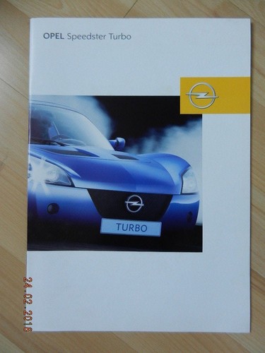 Catalogue opel speedster - catalogue,