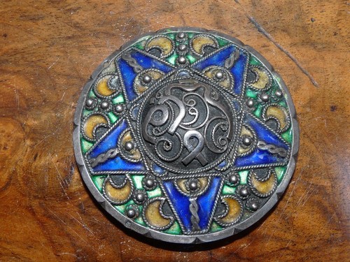 Ancien bijou broche - , orientale