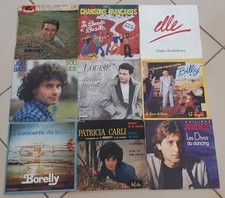 Lot de 50 disques vinyles 45