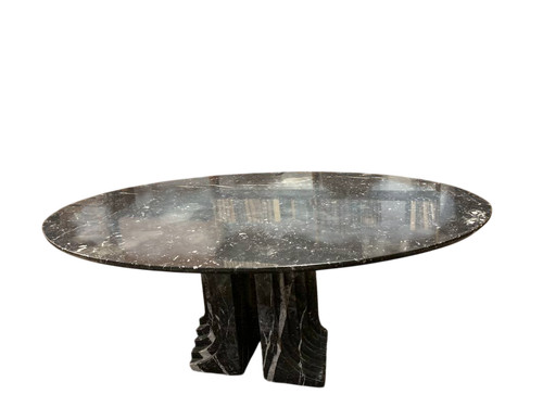 Table ovale marbre design - table,