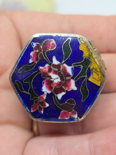 Boite pilule vintage - boite,